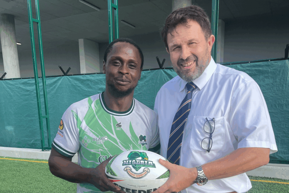 Adam England, Principal Rugby School Nigeria