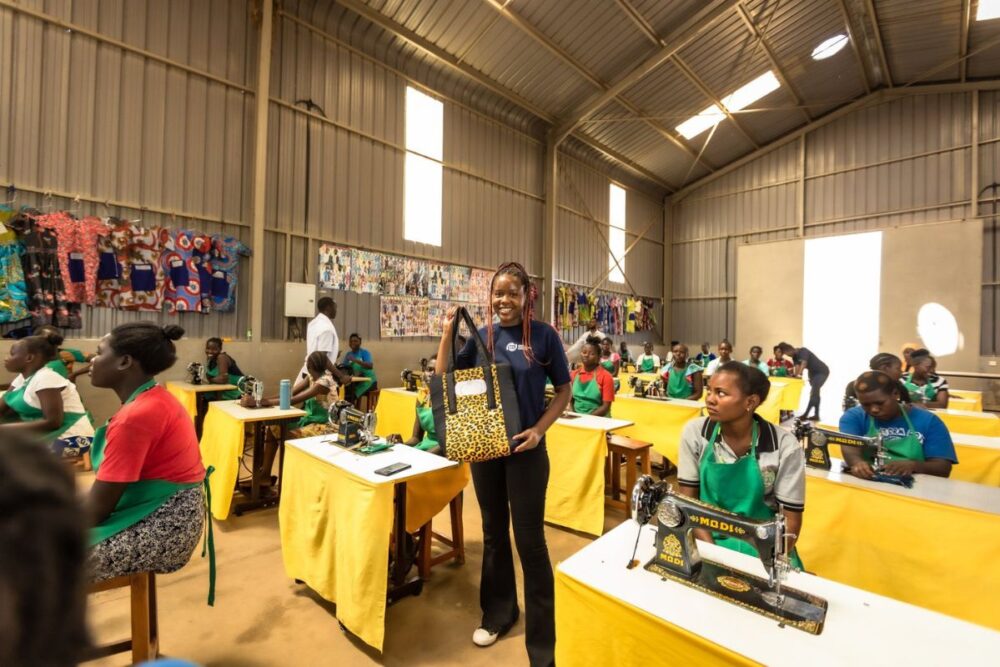 Vocational training students engaged in hands on work at Uganda’s Presidential Industrial Hub