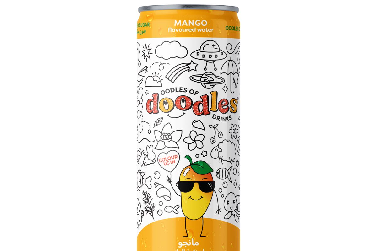 Children’s Mango flavoured water brand Oodles of Doodles with Aujan Group Holding