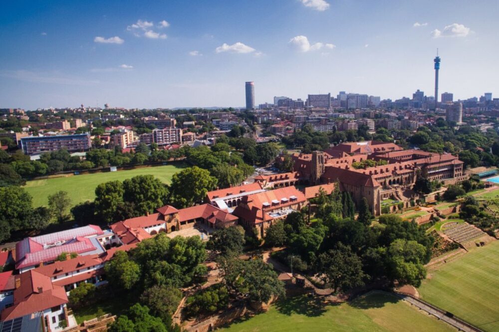 St John’s College campus in Houghton Johannesburg