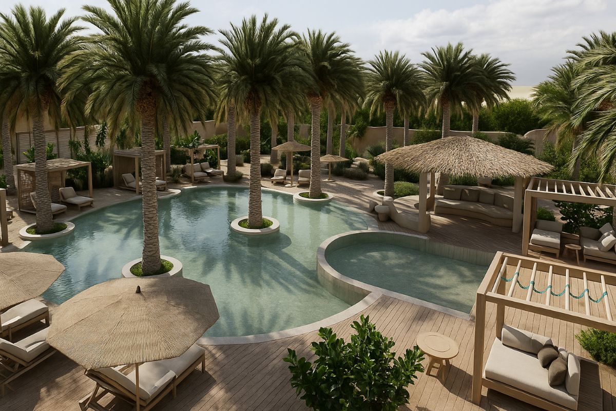 Pool at the ENVI Lodges