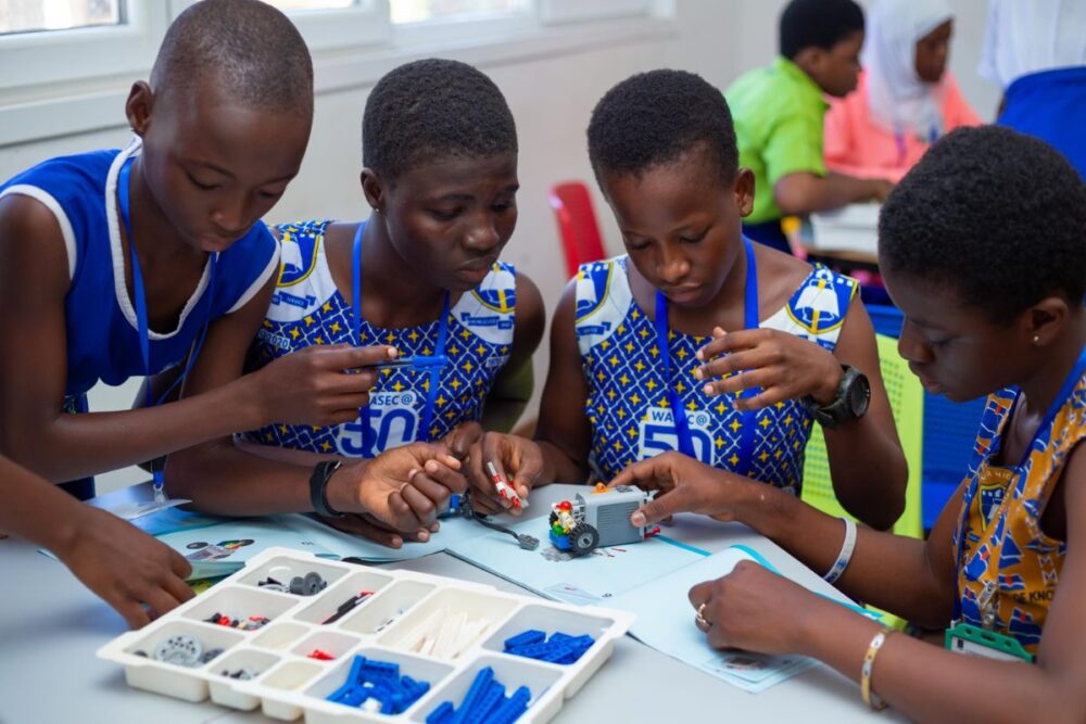 Female STEM students participating in applied science and technology learning programmes in Eastern Africa