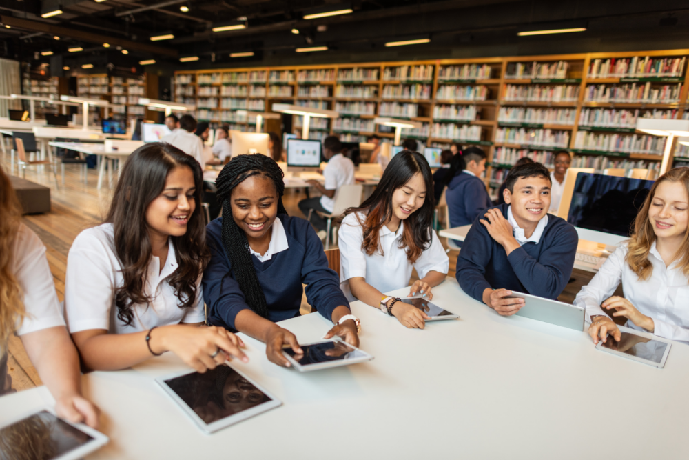 Kenyan students during exam registration period for KCSE and junior secondary assessments