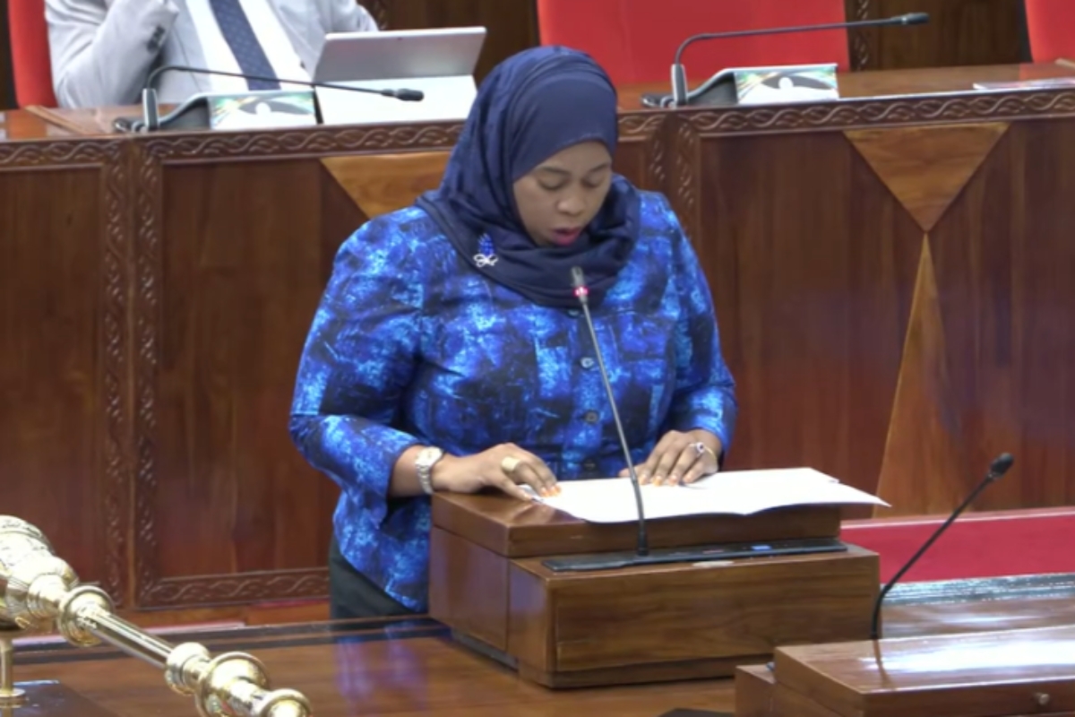 Deputy Minister for Education Ms Wanu Hafidh Ameir