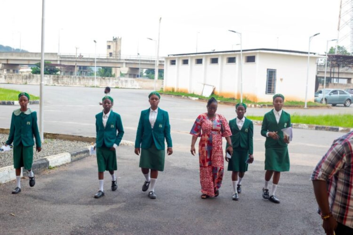 Young innovators compete in a challenging round of the Ekiti Secondary Schools STEM Quiz Competition