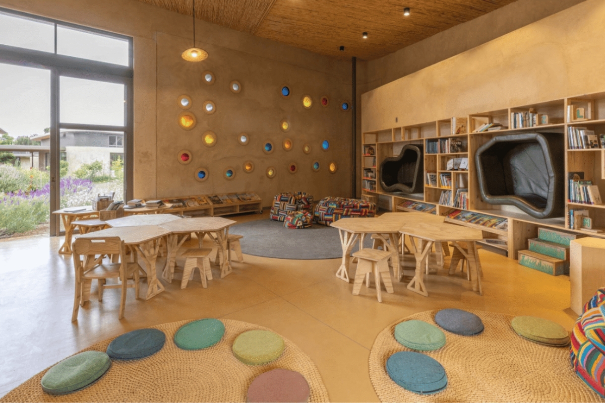 Green School South Africa’s classroom's provide an inspiring setting for hands-on education