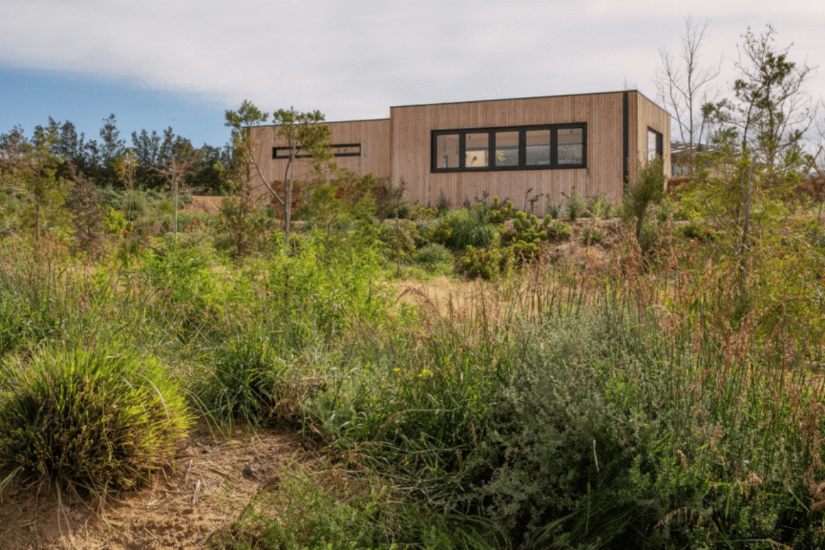 The campus offers students a daily connection with the natural world