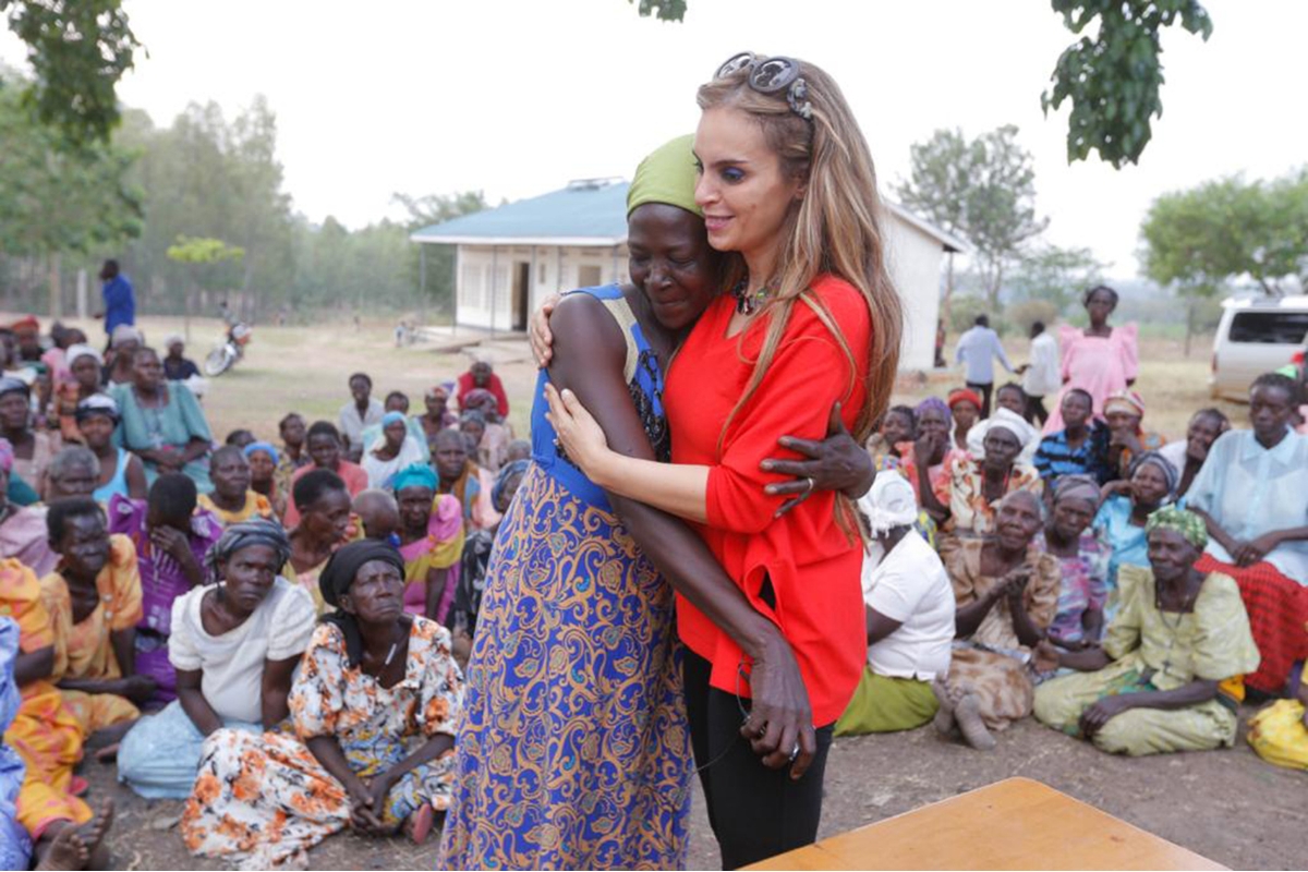 Senator Dr Rasha Kelej during her visit to Uganda