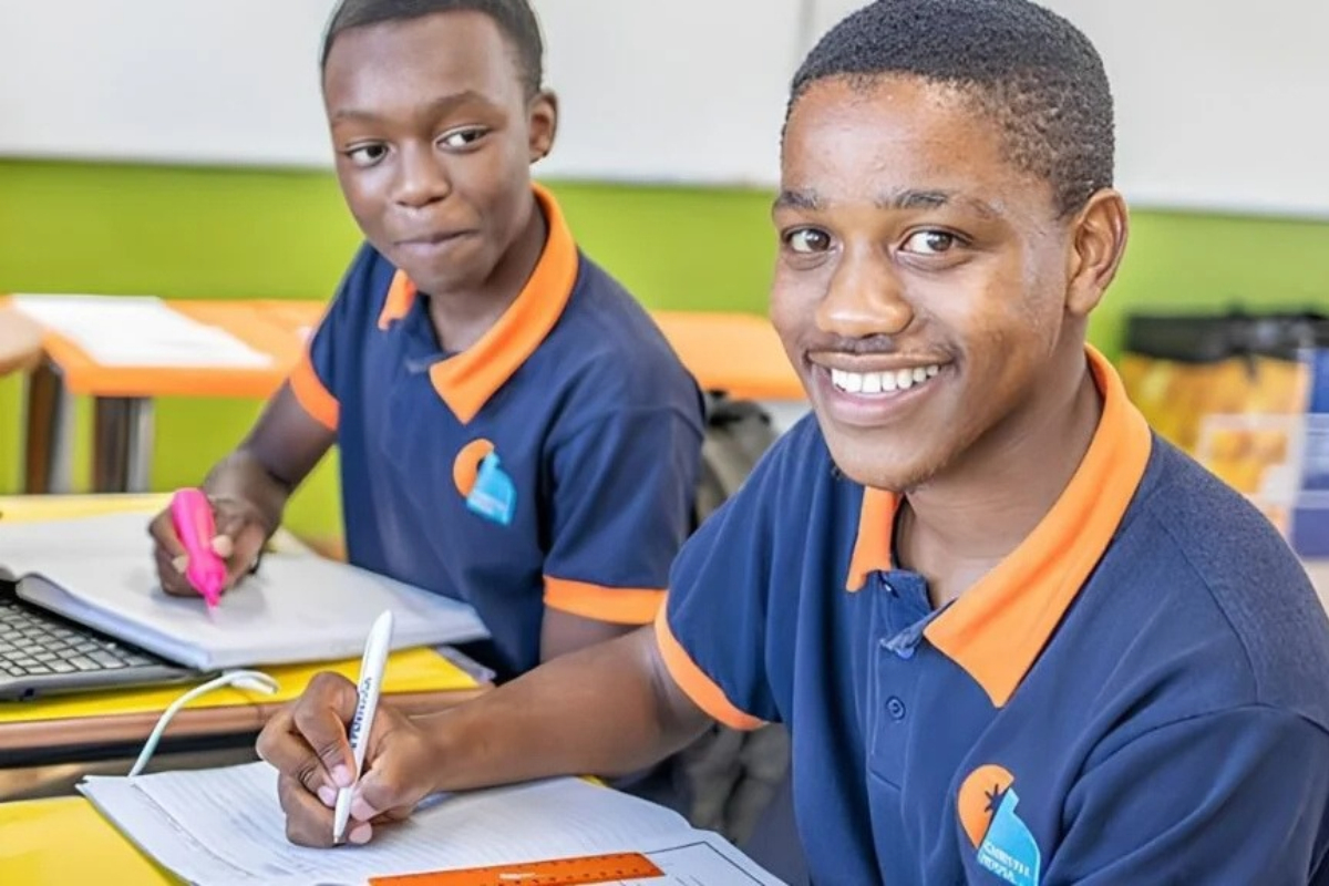 The school’s classrooms provide welcoming spaces for learning, collaboration and student development