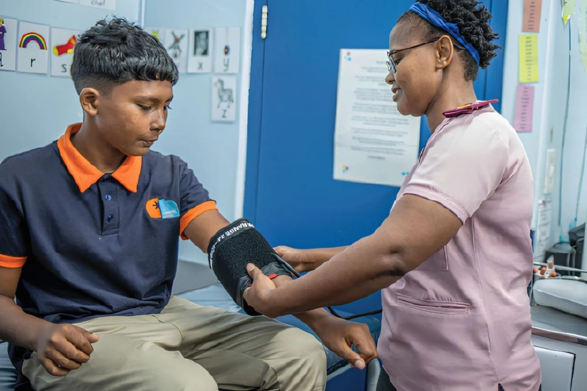 Christel House South Africa combines academic learning with healthcare, nutrition and career support
