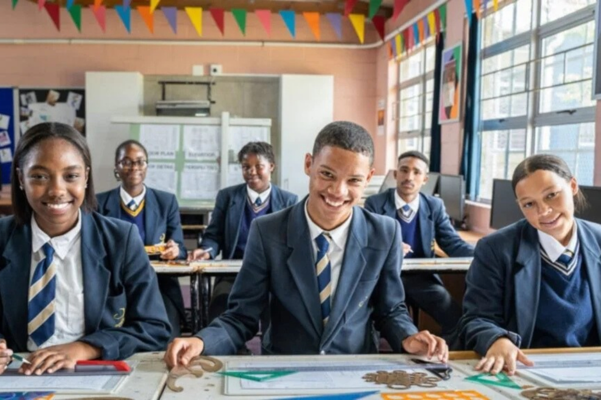 Bright classrooms at Christel House South Africa provide a focused environment for learning