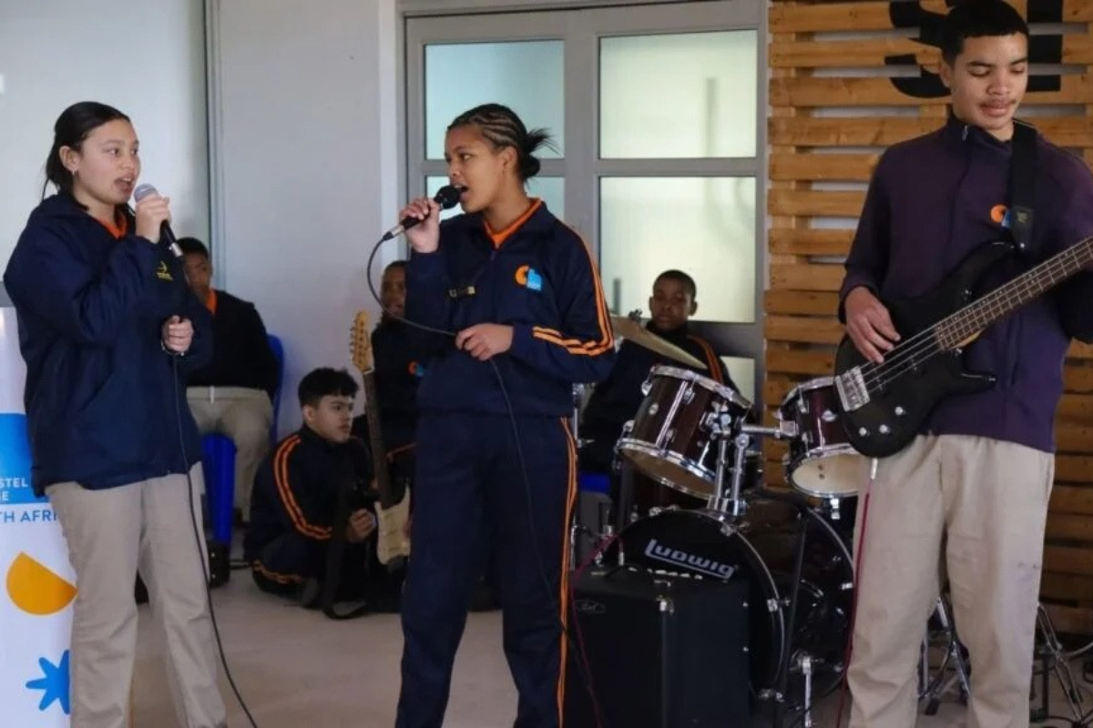 Students take part in learning activities as part of the school’s holistic education model
