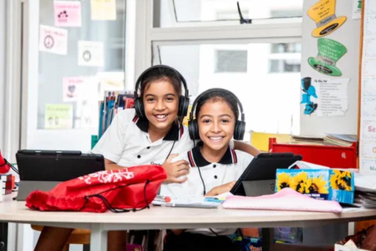 Students engage in collaborative learning as they build knowledge, confidence and skills for the future