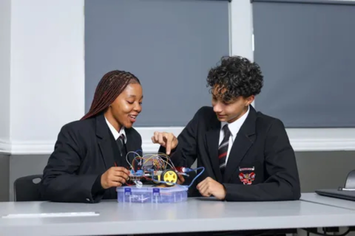Students develop curiosity and problem-solving skills through practical experiments and scientific discovery