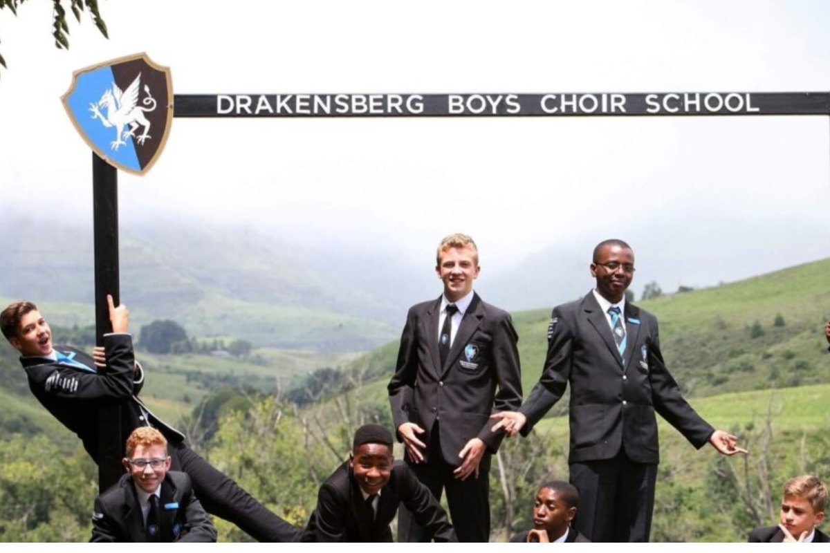 The Drakensberg Boys Choir School combines choral music, academics, sport and boarding in KwaZulu-Natal