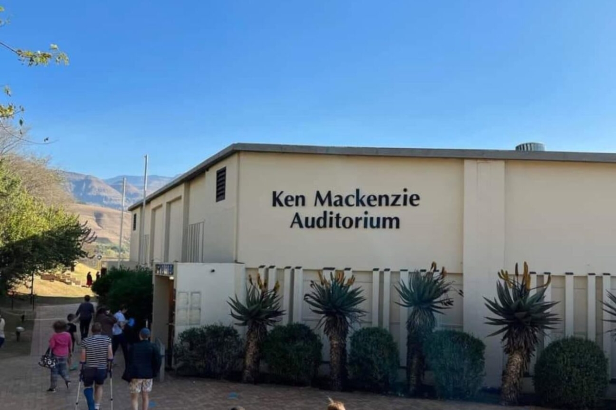 The school campus provides a scenic setting for learning, music and boarding