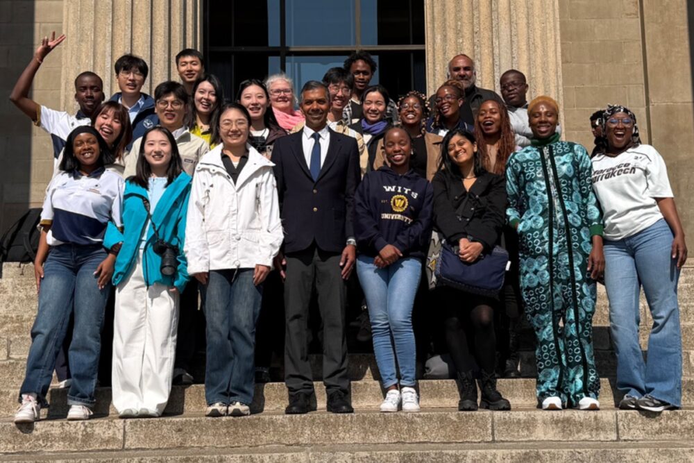 Postgraduate students from Wits University and Zhejiang University take part in an interdisciplinary exchange focused on AI and the future of work