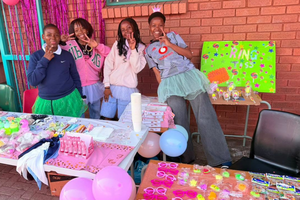 Young entrepreneurs showcased their creativity and confidence while presenting their business ideas to the school community