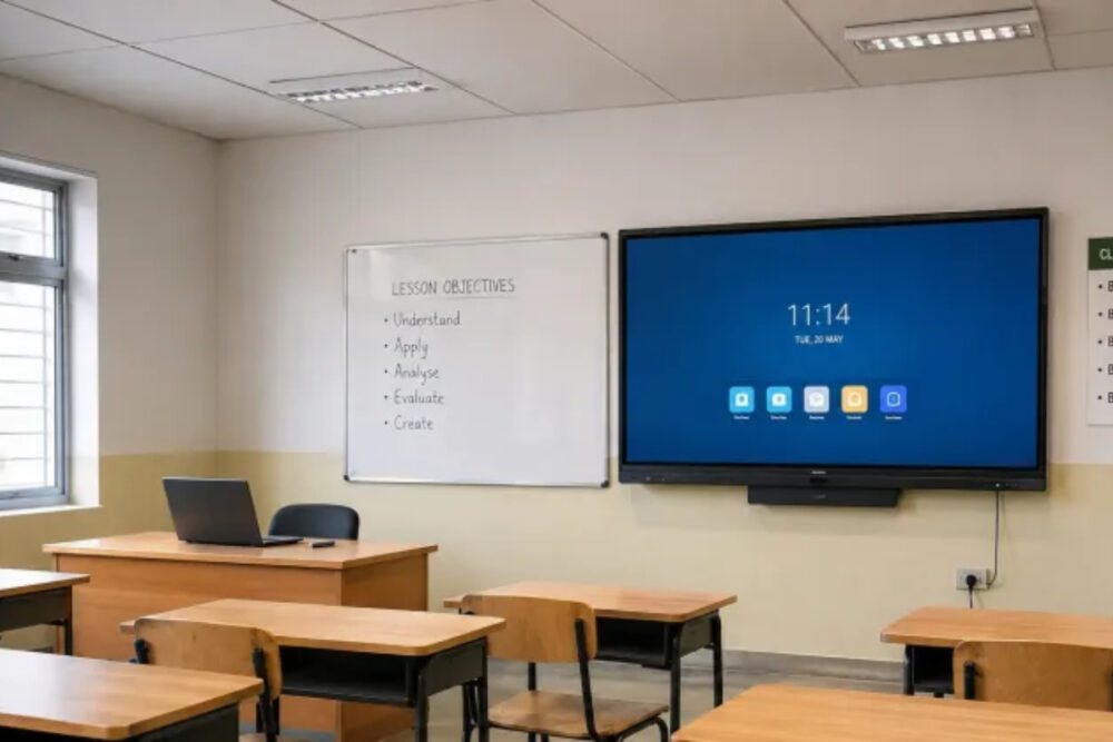 The technology is forcing education institutions to reconsider not only what they teach, but how they teach it and how they determine whether students have genuinely learned/CFM. Photo via CapitalFM, Africa