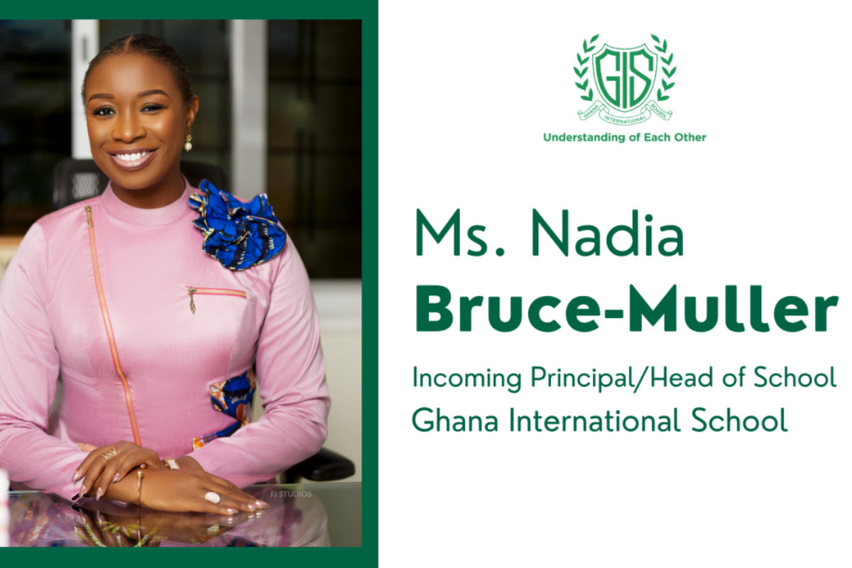 Ghana International School names Nadia Bruce-Muller as principal